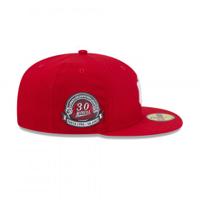 Gorra 59Fifty MLB New York Yankees Spike Lee Aniversary Rojo