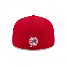 Gorra 59Fifty MLB New York Yankees Spike Lee Aniversary Rojo