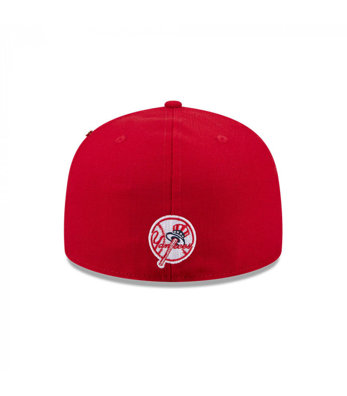 Gorra 59Fifty MLB New York Yankees Spike Lee Aniversary Rojo