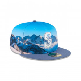 Gorra 59Fifty Seattle Mariners MLB Photoreal Azul
