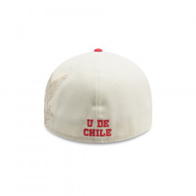 Gorra New Era 59Fifty Universidad De Chile Futbol Beige