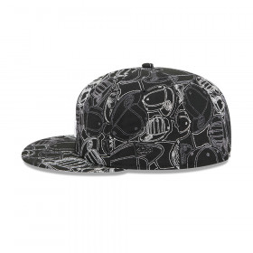 Gorra New Era 59Fifty Los Angeles Dodgers Cap Scramble Negro