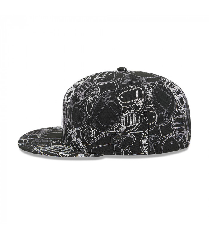 Gorra New Era 59Fifty Los Angeles Dodgers Cap Scramble Negro