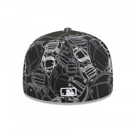 Gorra New Era 59Fifty Los Angeles Dodgers Cap Scramble Negro