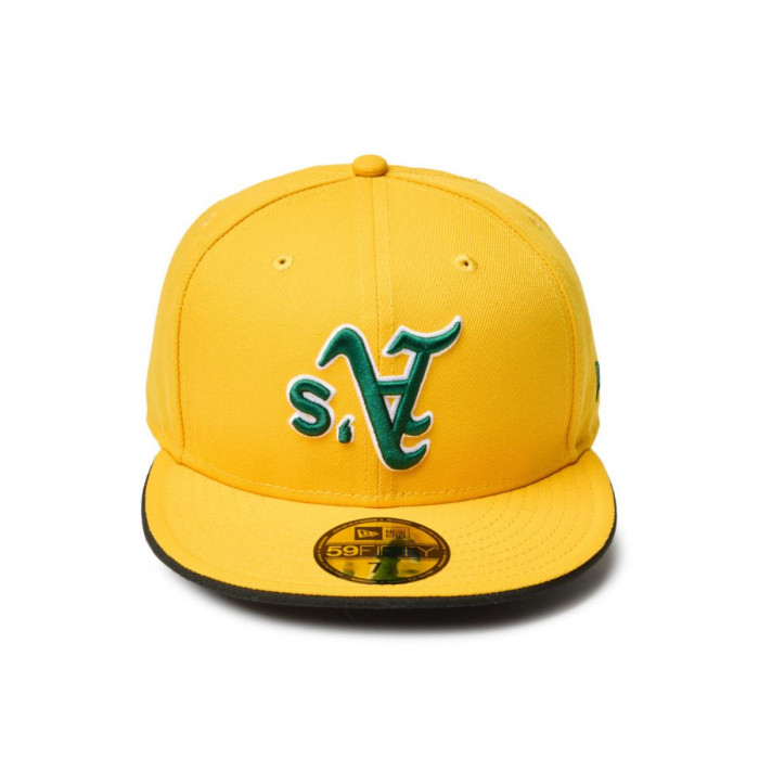 Gorra 59Fifty Oakland Athletics MLB Upside Down Amarillo