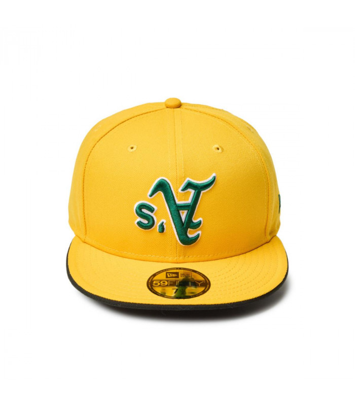 Gorra 59Fifty Oakland Athletics MLB Upside Down Amarillo