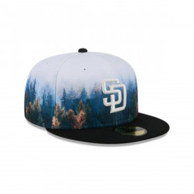 Gorra 59Fifty San Diego Padres MLB Photoreal Negro