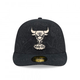 Gorra 59Fifty NBA Chicago Bulls Brushed Cotton Negro