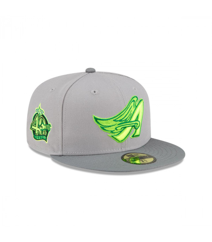 Gorra 59Fifty Anaheim Angels MLB Drop Gris