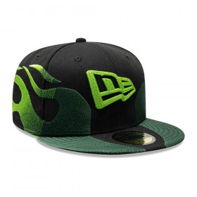 Gorra 59Fifty New Era Flame Negro
