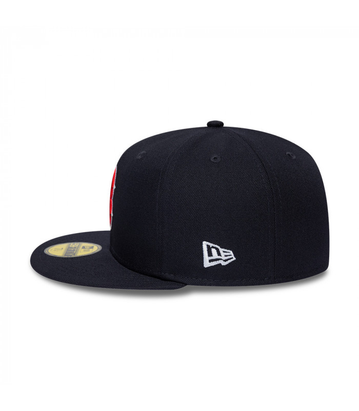 Gorra 59Fifty MLB Boston Red Sox Side Patch Azul Marino
