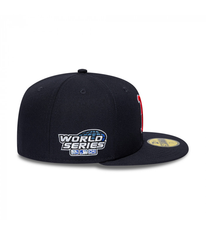 Gorra 59Fifty MLB Boston Red Sox Side Patch Azul Marino