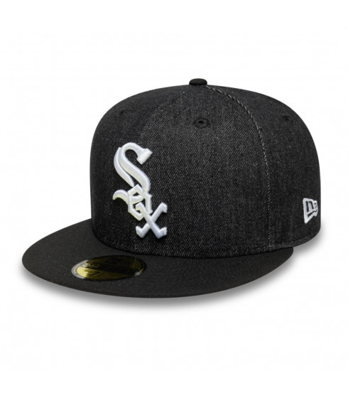 Gorra 59Fifty Chicago White Sox MLB Denim 2Tone Black