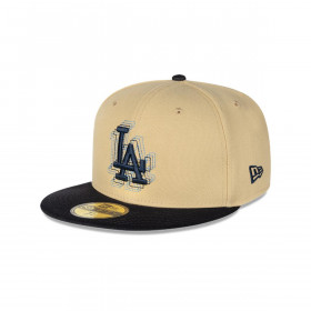 Gorra 59Fifty Los Angeles Dodgers MLB Pack Illusion Dorado