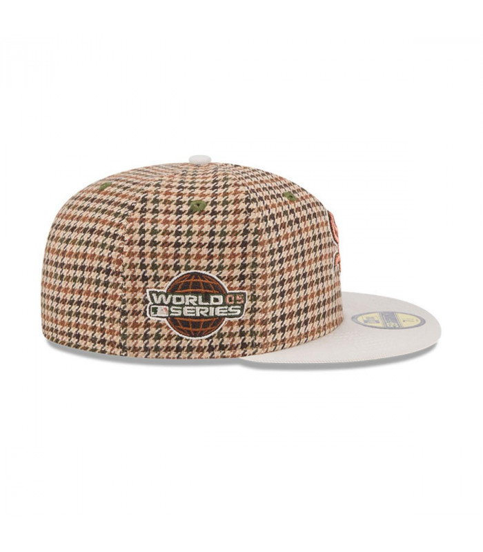 Gorra 59Fifty Chicago White Sox MLB Houndstooh Open Brown
