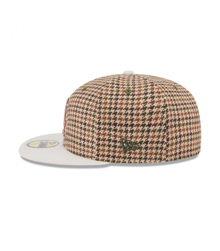 Gorra 59Fifty Chicago White Sox MLB Houndstooh Open Brown