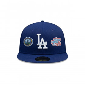 Gorra 59Fifty Los Angeles Dodgers MLB Many Patch Negro