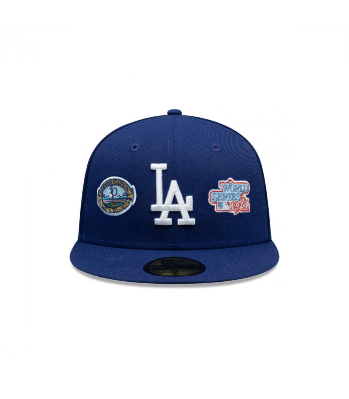 Gorra 59Fifty Los Angeles Dodgers MLB Many Patch Negro