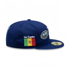 Gorra 59Fifty Los Angeles Dodgers MLB Many Patch Negro