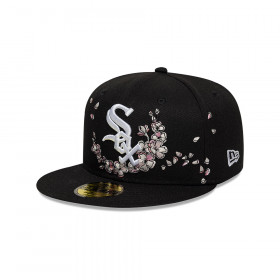 Gorra 59Fifty MLB Chicago White Sox Cherry Blossom Negro