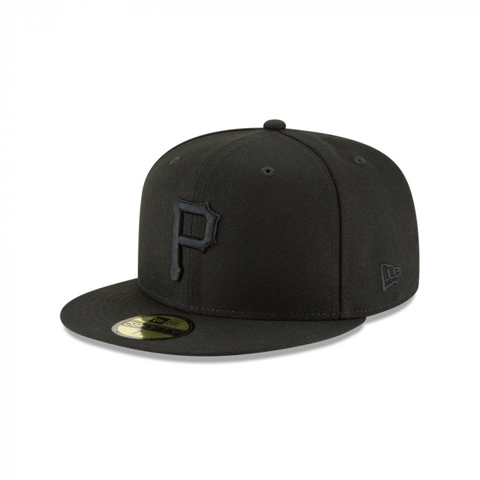 Gorra 59Fifty MLB Pittsburgh Pirates Basic Blkblk Fit Negro