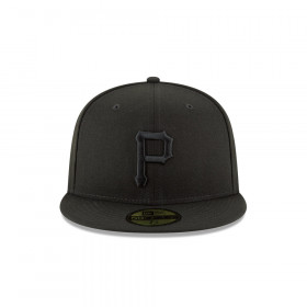 Gorra 59Fifty MLB Pittsburgh Pirates Basic Blkblk Fit Negro
