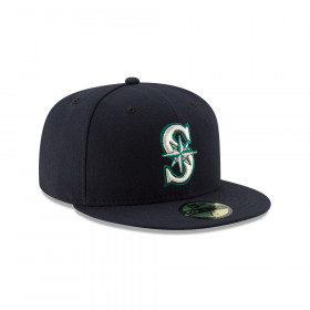 Gorra 59Fifty MLB Seattle Mariners Ac Performance Azul