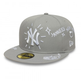 Gorra 59Fifty MLB New York Yankees Scribble Azul