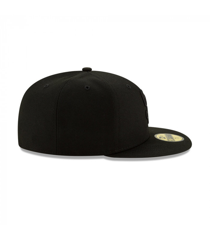 Gorra 59Fifty MLB San Diego Padres Basic Blkblk Fit Negro