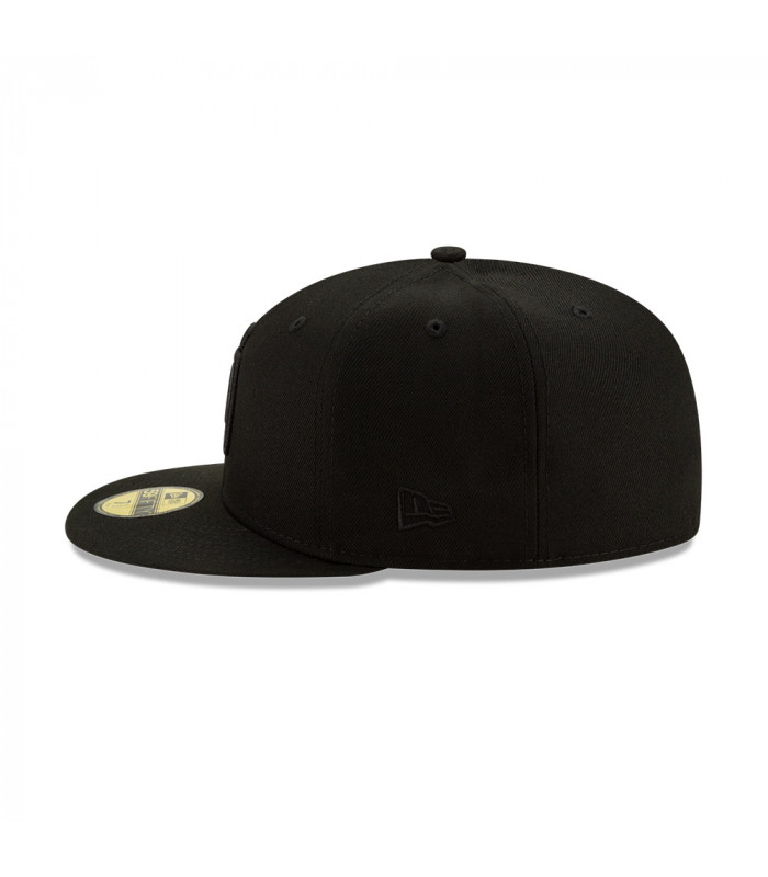 Gorra 59Fifty MLB San Diego Padres Basic Blkblk Fit Negro