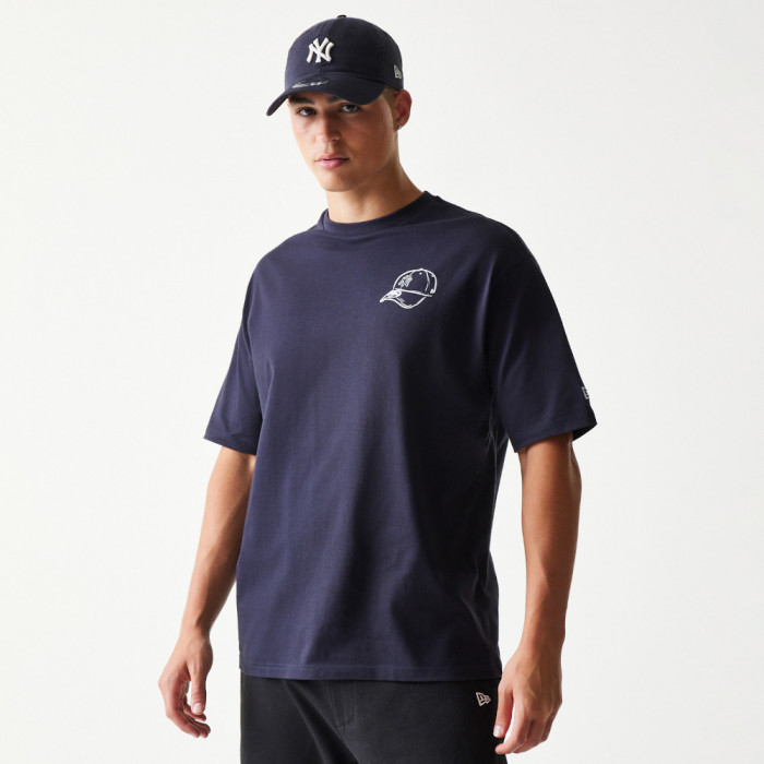 Polera MLB New York Yankees Heritage Azul M.