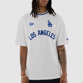 Polera MLB Los Angeles Dodgers Premium Baseball Blanco