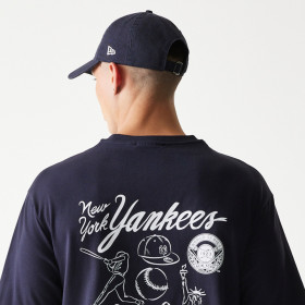 Polera MLB New York Yankees Heritage Azul M.