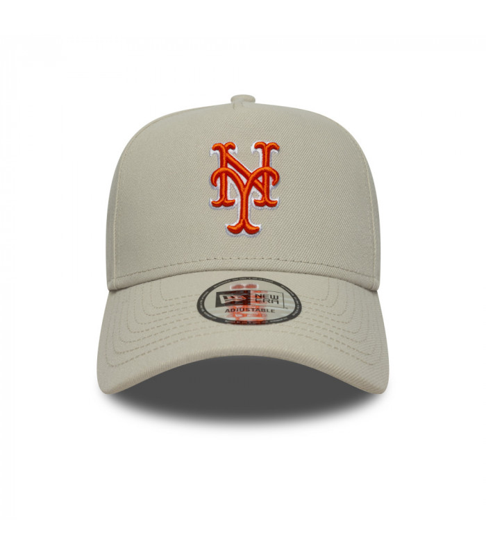 Gorra 9Forty MLB New York Mets Outline Script Beige