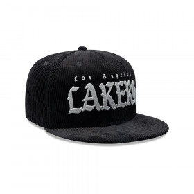 Gorra 9Fifty NBA Los Angeles Lakers Old English Negro