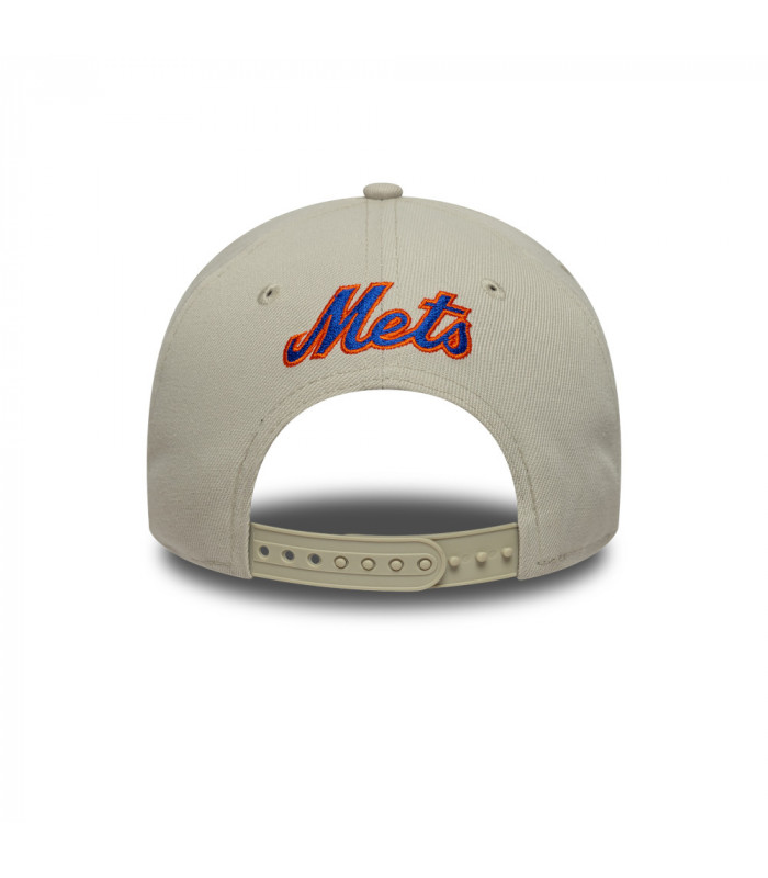 Gorra 9Forty MLB New York Mets Outline Script Beige