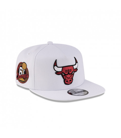 Gorra 9Fifty NBA Chicago Bulls Champs Blanco