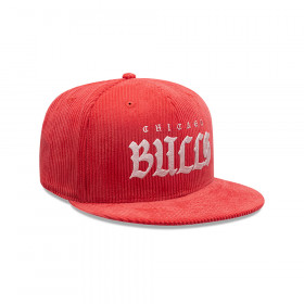 Gorra 9Fifty NBA Chicago Bulls Old English Rojo