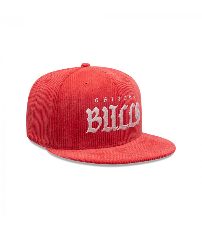 Gorra 9Fifty NBA Chicago Bulls Old English Rojo