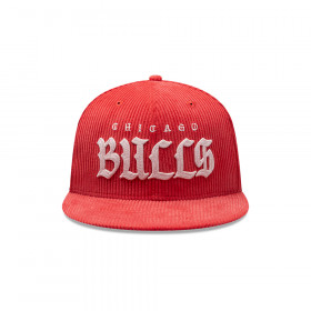 Gorra 9Fifty NBA Chicago Bulls Old English Rojo