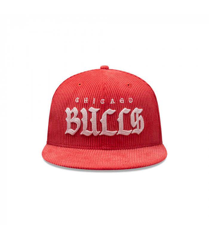 Gorra 9Fifty NBA Chicago Bulls Old English Rojo