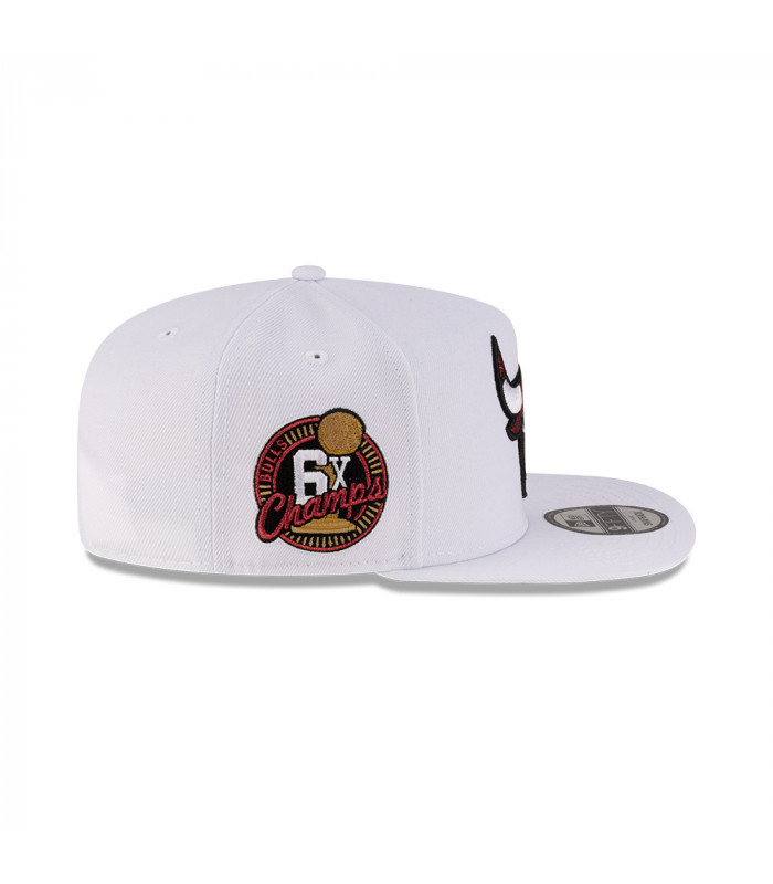 Gorra 9Fifty NBA Chicago Bulls Champs Blanco