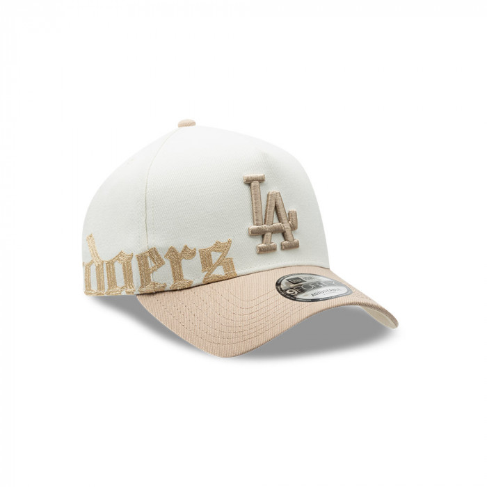 Gorra 9Forty MLB Los Angeles Dodgers Gothic Script Blanco