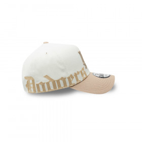 Gorra 9Forty MLB Los Angeles Dodgers Gothic Script Blanco