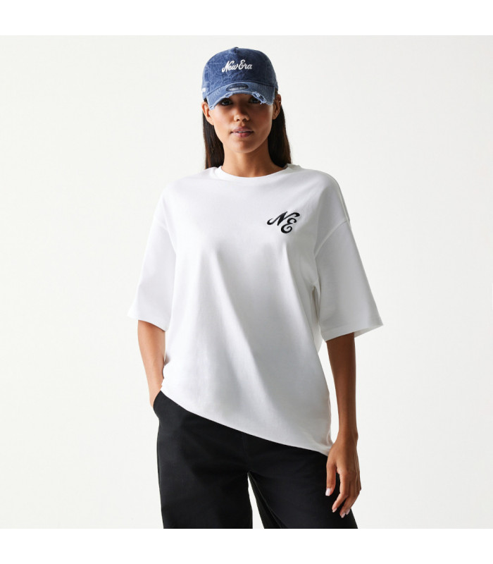 Polera New Era Floral Graphic Blanco