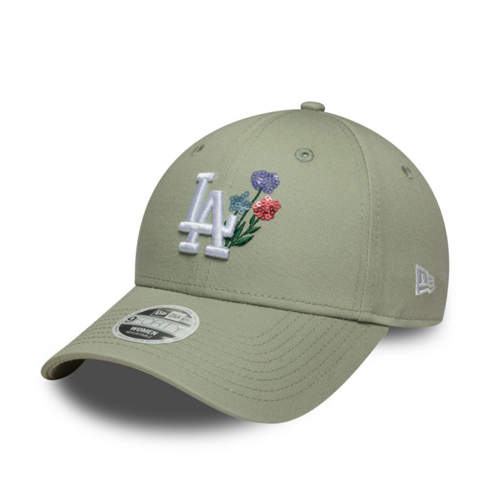 Gorra 9Forty MLB Los Angeles Dodgers Floral Icon Verde