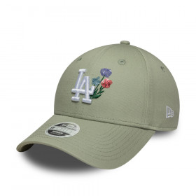 Gorra 9Forty MLB Los Angeles Dodgers Floral Icon Verde