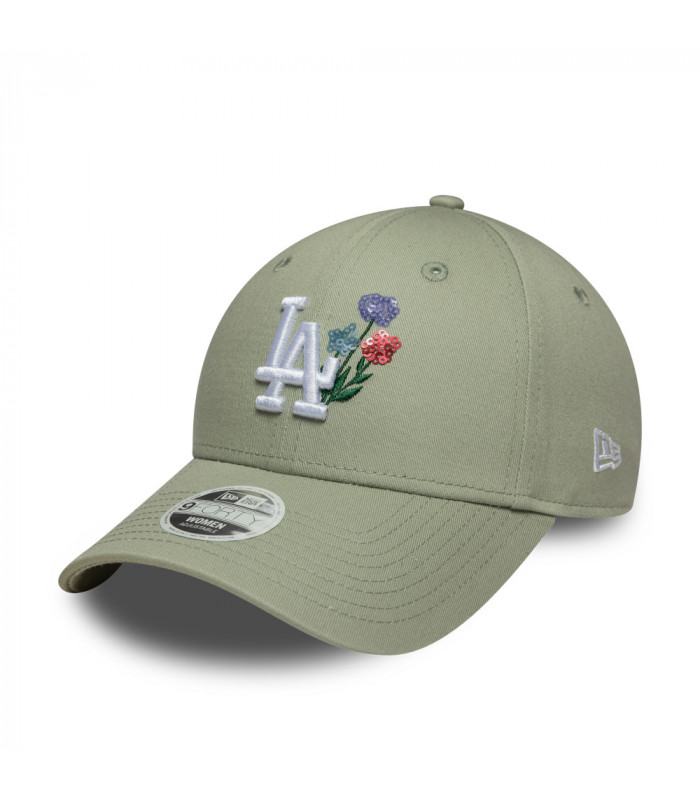 Gorra 9Forty MLB Los Angeles Dodgers Floral Icon Verde