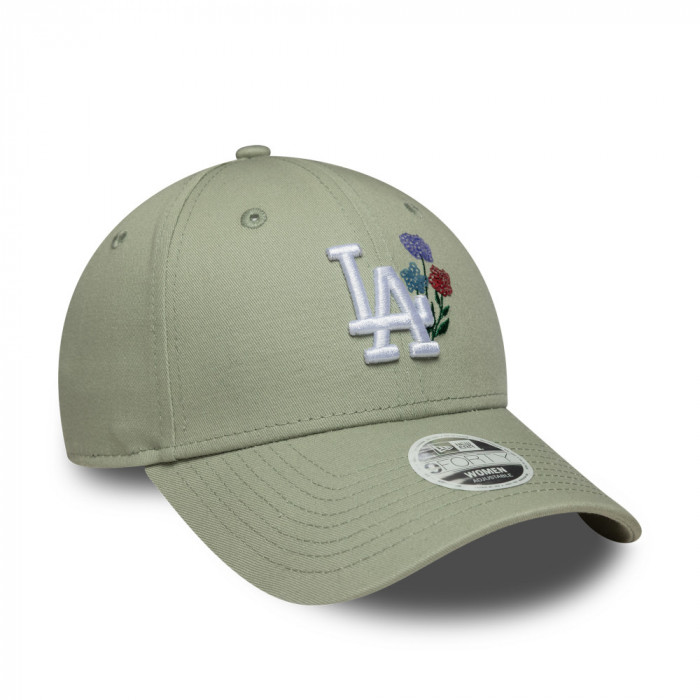 Gorra 9Forty MLB Los Angeles Dodgers Floral Icon Verde