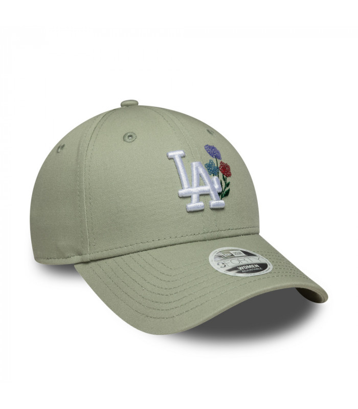 Gorra 9Forty MLB Los Angeles Dodgers Floral Icon Verde